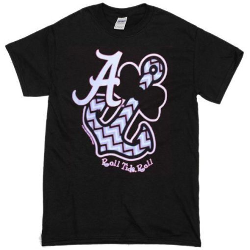 Alabama-Bowtie-Anchor-T-shirt ZNF08