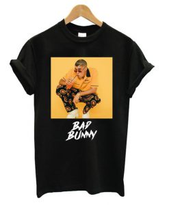 Bad Bunny Black T shirt ZNF08