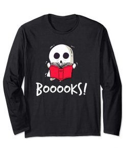 Book Reading Ghost Sweatshirt ZNF08