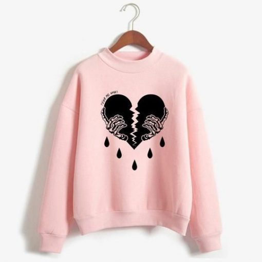 Broken Heart Sweatshirt ZNF08
