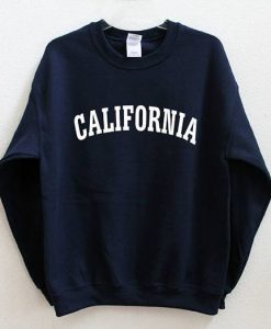 California Graphic Print Sweatshirt ZNF08