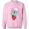 Cute BT21 Emoji Sweatshirt ZNF08