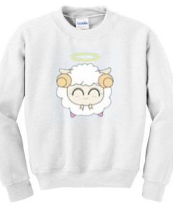 Cute-angel-Sheep-Sweatshirt ZNF08
