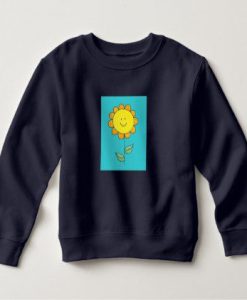 Cute flower sweatshirt ZNF08