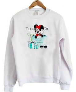 Disney Minnie Mouse Tiffany & CO sweatshirt ZNF08