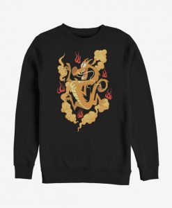 Disney Mulan Golden Mushu Sweatshirt ZNF08