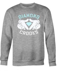 diamond crooks sweatshirt ZNF08
