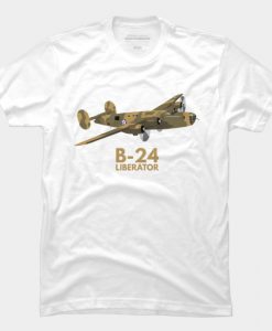 B-24 Liberator WW2 Heavy Bomber T Shirt SS