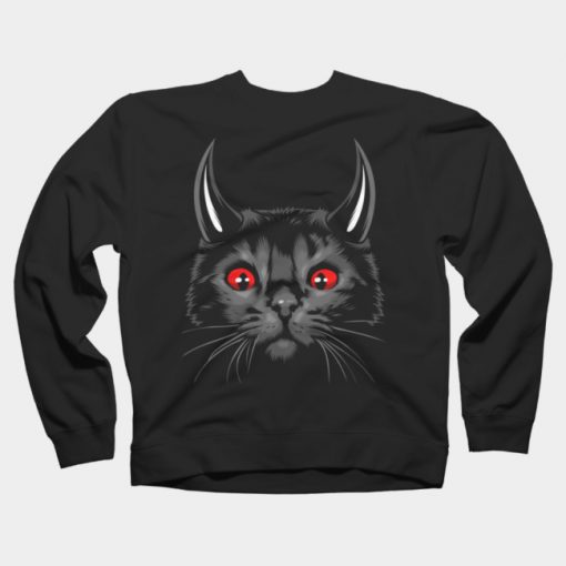Cat lucifer Sweatshirt SS