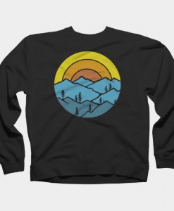 Forest Sunset Sweatshirt SS