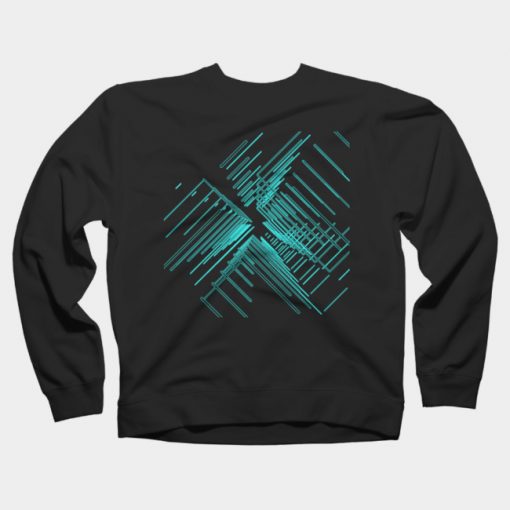 Galaxy space geometric Sweatshirt SS
