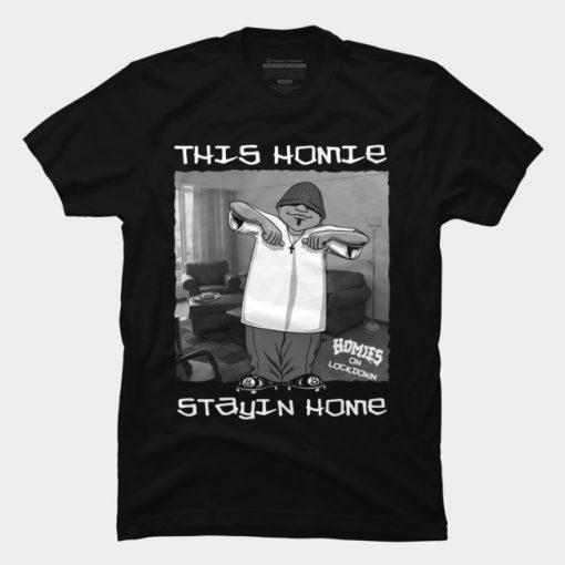 HOMIES ON LOCKDOWN Eightball T Shirt SS