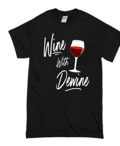Wine With Dewine Drinking Game Ohio Mike Dewine T Shirt SS