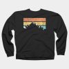 abstract mountain dawn Sweatshirt SS