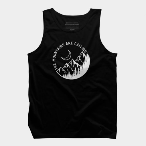The Mountains Are Calling Tank Top SS