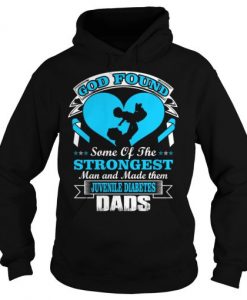 God And Strongest Dad Hoodie