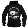 Grandmother And Grandson Best Friends For Life Hoodie