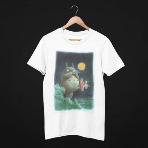 Moonlight My Neighbour Totoro Unisex T-Shirt