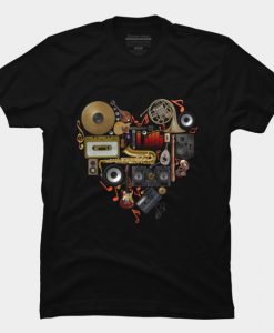 Music in Love T Shirt SS