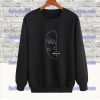 One Line Face Printable Art Sweatshirt SS