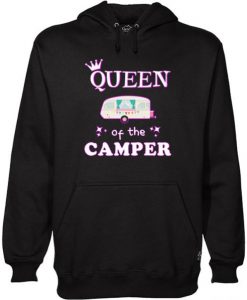 Queen camper camping Hoodie