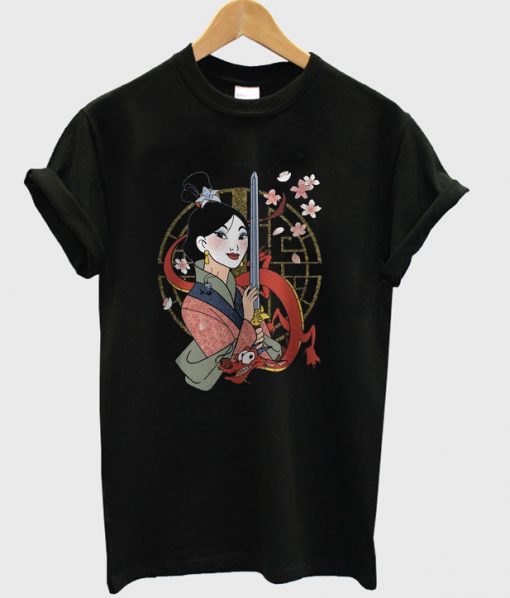 mulan dragon t-shirt