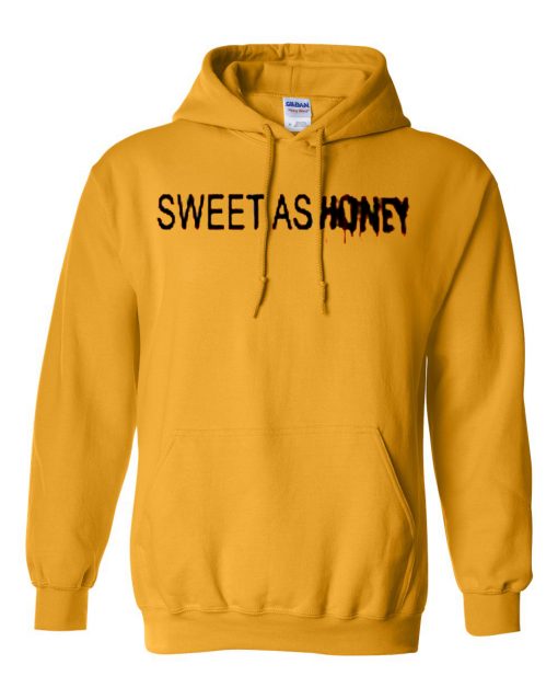 vSweet As Honey Yellow Hoodie