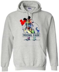 T-rex Wrong Park Hoodie Pullover