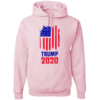 Trump 2020 Big USA America Flag Political Hoodie