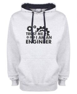 Trust Me I Am An Engineer Cool Logo Friendly Bees High Quality Hoodie