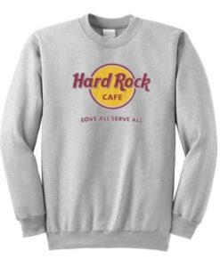 Hard Rock Cafe Love All Serve All Sweatshirt