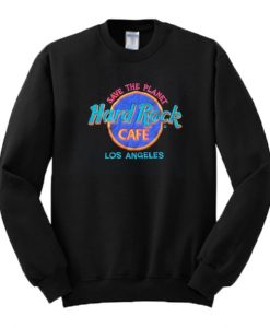 Hard Rock Cafe Save The Planet Sweatshirt SS