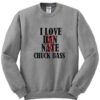 I Love Chuck Bass SweatshirtSailor Moon Peace Sign Graphic Sweatshirt