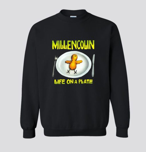 Millencolin Life On A Plate Punk Rock Sweatshirt SS