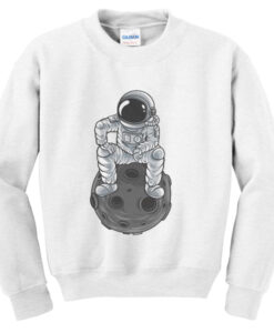 astronauts master of the moon sweatshirt