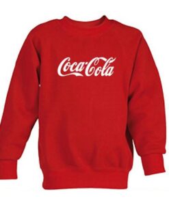 coca cola red sweatshirt