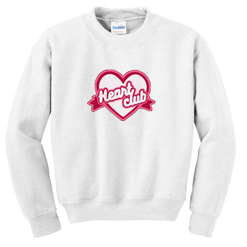 heart club sweatshirt