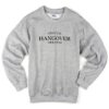 official hangover sweater sweatshirt