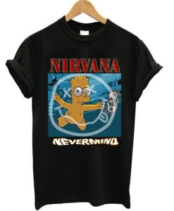 Bart Simpson Nirvana Nevermind T-shirt SS