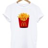 mc donalds french fries t-shirt SS