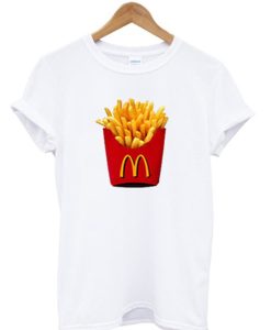 mc donalds french fries t-shirt SS