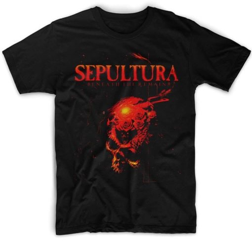 SEPULTURA Beneath the Remains Brazilian heavy metal band T Shirt SS
