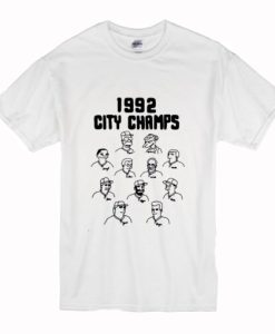 The Simpsons 1992 City Champs T Shirt SS