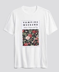 Vampire Weekend Floral T-Shirt SS