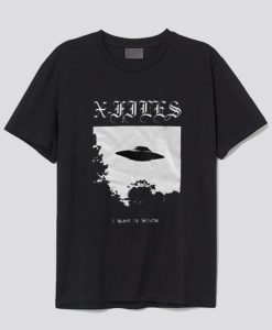 X-Files I want to believe T-shirt SS