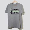 Yoda Best Dad In The Galaxy T-shirt SS