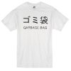 garbage bag japanese t-shirt SS