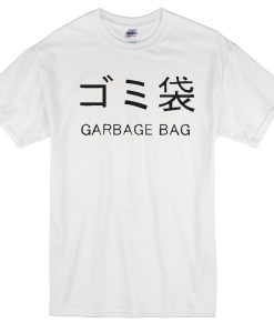 garbage bag japanese t-shirt SS