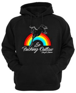 So Fucking Outlaw Horse Hoodie SS