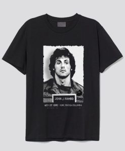 John Rambo Mugshot T-Shirt SS